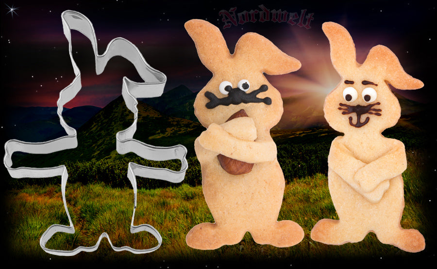 Teigform Hase Ostara Ostern Kekse Ausstecher