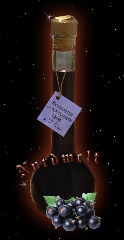 Schwarzer Johannisbeer Likör 0,5 ltr.