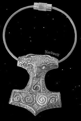 Schlüsselanhänger mit Thorhammer