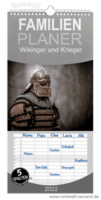 Familienplaner Wikinger Kalender germansicher Jahrweiser für die Familie