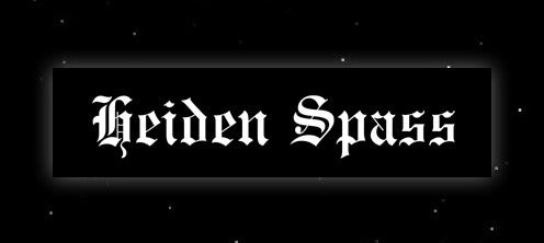 Heiden Spass PVC Aufkleber Autoaufkleber heidnisch Asatru