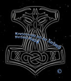 Thorhammer Aufkleber Thors-Hammer Mjölnir Sticker