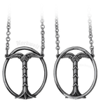 Irminsul im Kreis, Edelstahl Schmuck 