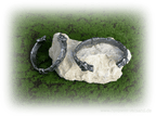 Wikinger Armreifen aus Edelstahl, Wikingerschmuck Wikingerarmreifen