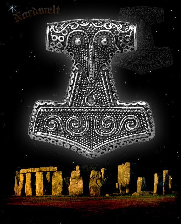 Schone Thorhammer Skane Rabenkopf Thors Hammer Mjölnir Edelstahl 