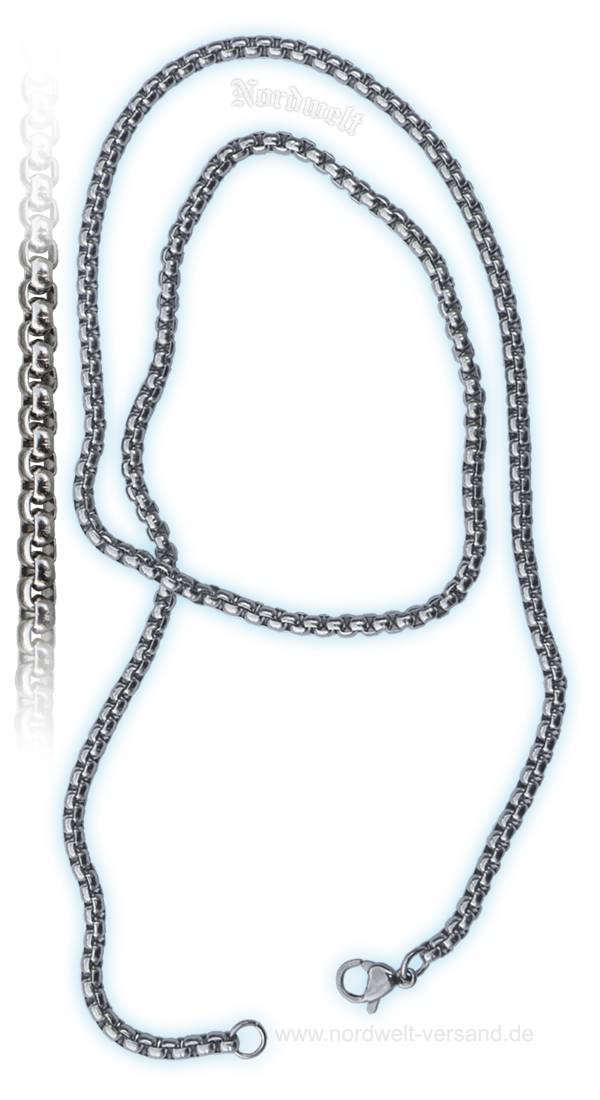 Venezianerkette Venezianer- Halskette, Edelstahl Kette, Schmuck