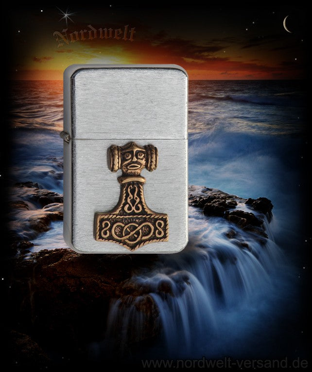 Feuerzeug mit Thorhammer Thors Hammer Mjölnir