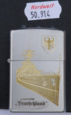 Zippo Benzinfeuerzeug "Panzerschiff Deutschland"