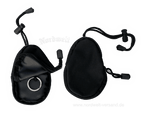 Schlüsseltasche Schlüsseletui  aus Cordura- Nylon- Gewebe schwarz