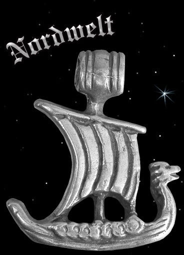 Wikingerschiff Silber Anhänger 925er Schmuck Wikinger Schiff 