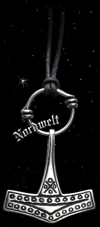 Thorhammer von Rømersdal Bornholm Mjölnir Thors-Hammer Sterling Silber