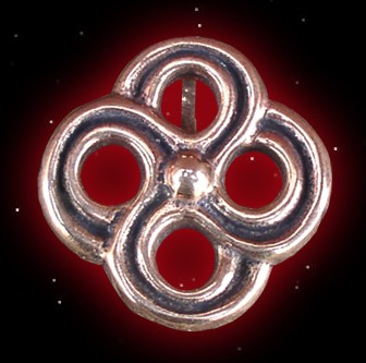 Radkreuz Anhänger Bronze Sonnenrad Schmuck Germanen Wikinger
