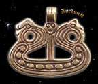 Lillevang in Bornholm bronze Schmuck Wikinger Germanen Anhänger