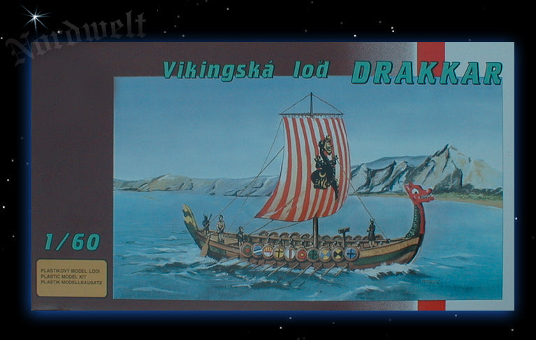 Wikingerschiff Modellbau Wikingerkriegsschiff Drachenboot 1:60