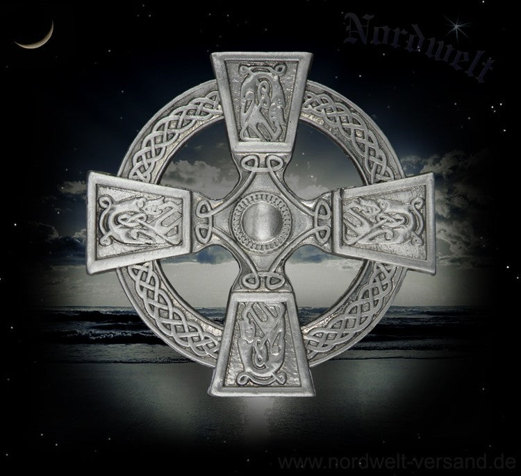 Gürtelschnalle Keltisches Kreuz  Gürtelschließe mit Keltenkreuz Buckles Tiermotiven