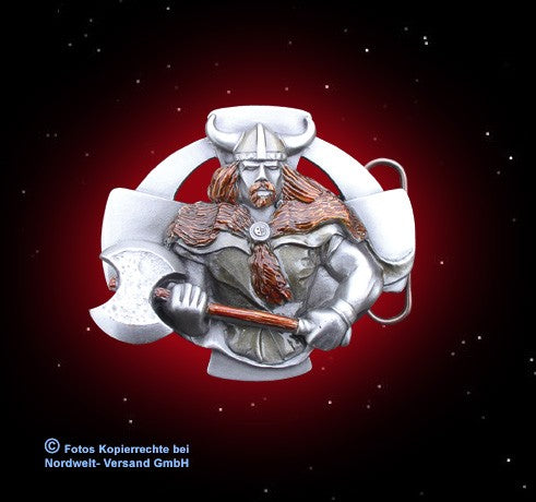 Gürtelschnalle Beserker Wikinger Krieger Nordmann Gürtelschließe Buckles