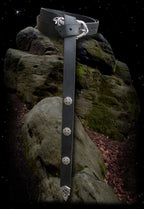 Wikingergürtel Langgürtel Wikinger Langgürtel schwarz Gürtel Wikingerzeit  Mittelalter Reenactment Larp