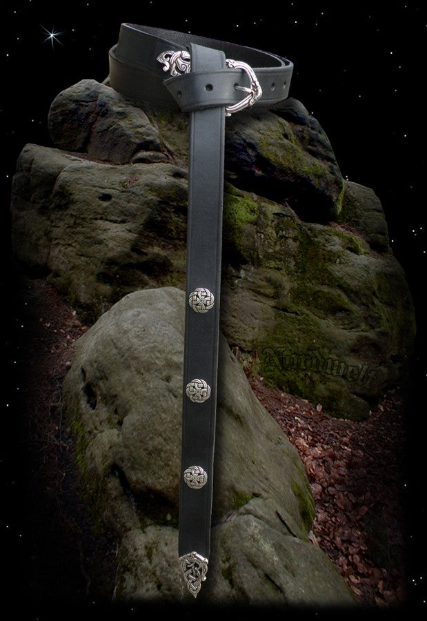Wikingergürtel Langgürtel Wikinger Langgürtel schwarz Gürtel Wikingerzeit  Mittelalter Reenactment Larp