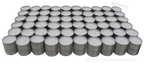 120 Teelichter aus Paraffin im Alu-Cup Teelichkerzen ca. 6 Stunden Brenndauer