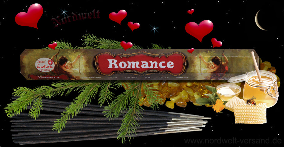 Romantik Esoterik Serie Tulasi Räcuherstäbchen 