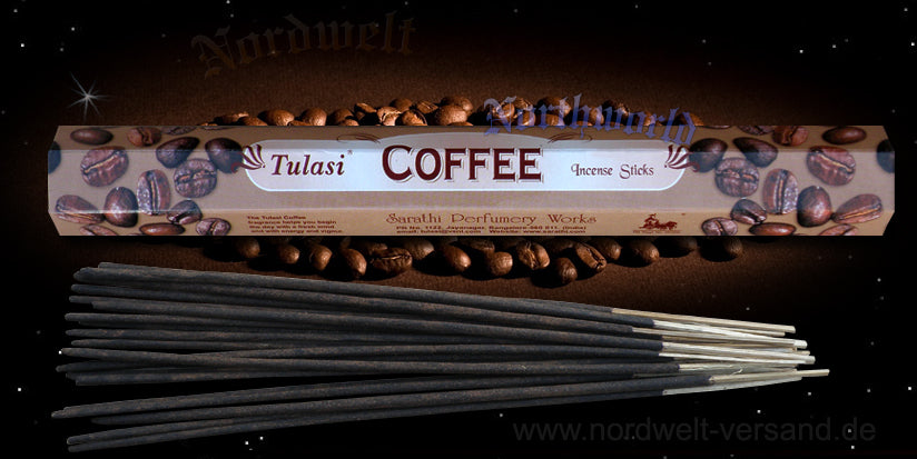 Räucherstäbchen Keffee Duft Tulasi räuchern Räucherkegel und Räucher Zubehör Coffee