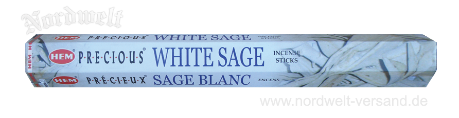 Räucherstäbchen weißer Salbei räuchern / White Sage incense sticks