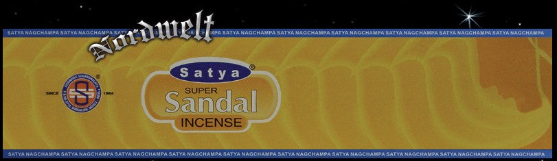 Räucherstäbchen Sandel Satya Nag Champa "Sandal" räuchern Sandelduft Räucherware