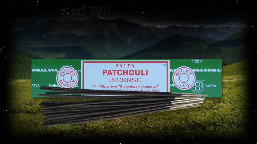 Räucherstäbchen Patchouli  Incense sticks räuchern Patschuli Räucherware Satya