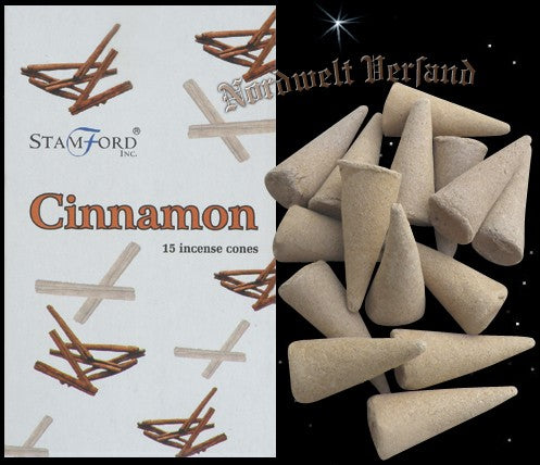Räucherkegel Zimt Cinnamon Räucherkerzen Räucherhüte 