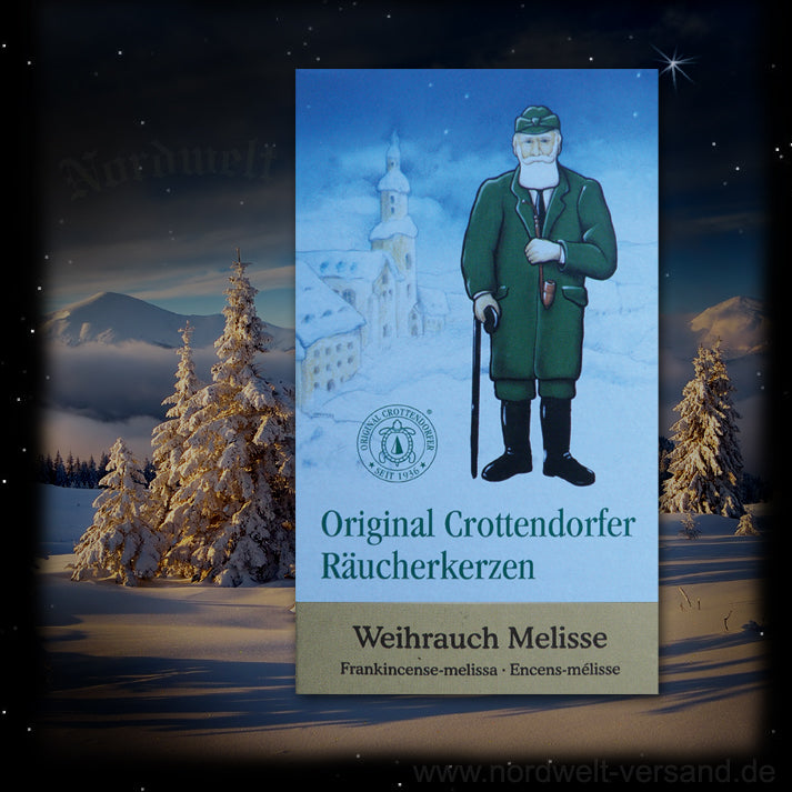 Räucherkegel Räucherkerzen Weihrauch Melisse Adventsduft Weihnachtsduft Julzeit Julfest Crottendorfer