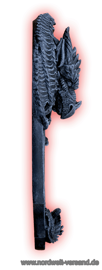 Drachenspiegel Spiegel Drache Kunststein Polyresin Seelenwächter