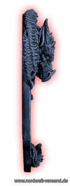Drachenspiegel Spiegel Drache Kunststein Polyresin Seelenwächter