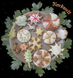 Symbolgebäck Sonne Sonnensymbole Teigform Ausstechformen Julgebäck backen 