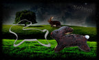 Teigform Ausstechform springender Hase Edelstahl Ostara Brauchtum Ausstecher für Oster Kekse Symbolgebäck