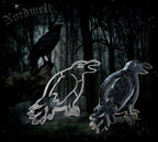Teigform Rabe Ausstechform Wotan Wodan Odin Raben Hugin und Munin Symbolgebäck