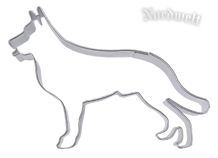 Teigform Wolf Symbolgebäck Ausstecher Wolfs-Schäferhund