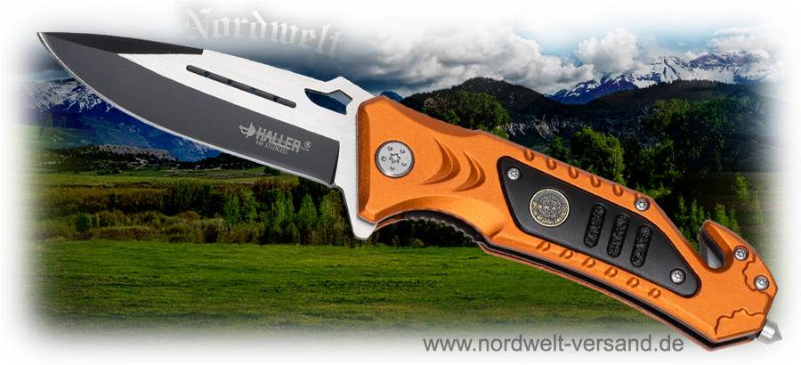 Rettungsmesser Einhandmesser Rescue Messer orange Einhandtaschenmesser