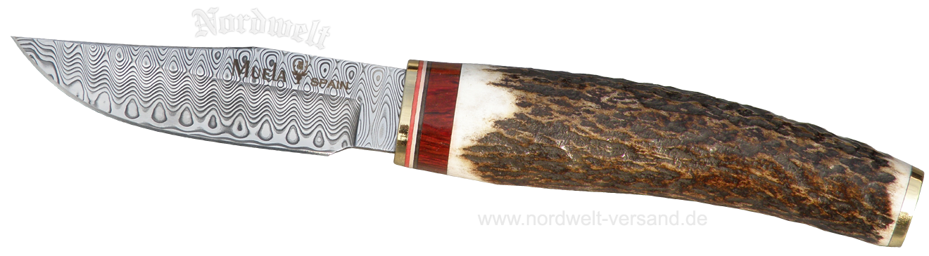 Jagdmesser Muela Messer Damaszenerstahl "Wikinger"