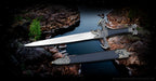 Barbaren Dolch Phantasie Messer mit Drachen