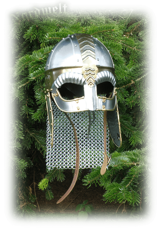 Wikingerhelm Brillenhelm Angelsachsen Helm Beowulf 