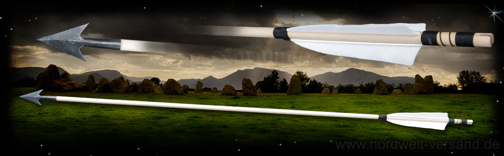 32" Pfeile Traditioneller Bogensport Wikinger und Germanen Mittelalter Reenactment,