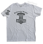 T-Shirt mit Thorhammer und Heidnischer Krieger T-Shirt Mjönir