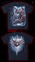 Pagan T-Shirt Berserkers Fahrt nach Walhalla Asatru Wikinger odins Krieger