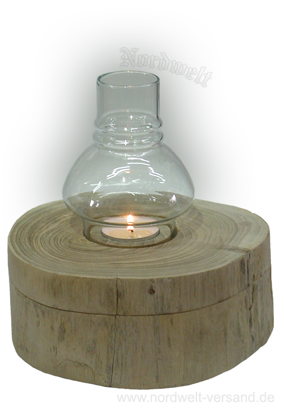 Windlicht Holzdose Teelichthalter Garten Balkon Terrasse Camping Kerzenhalter, mittelalterlich Dose