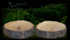 mittelalterliche Holzschale aus Astscheibe Nostalgie Mittelalter Schale Teller aus Holz