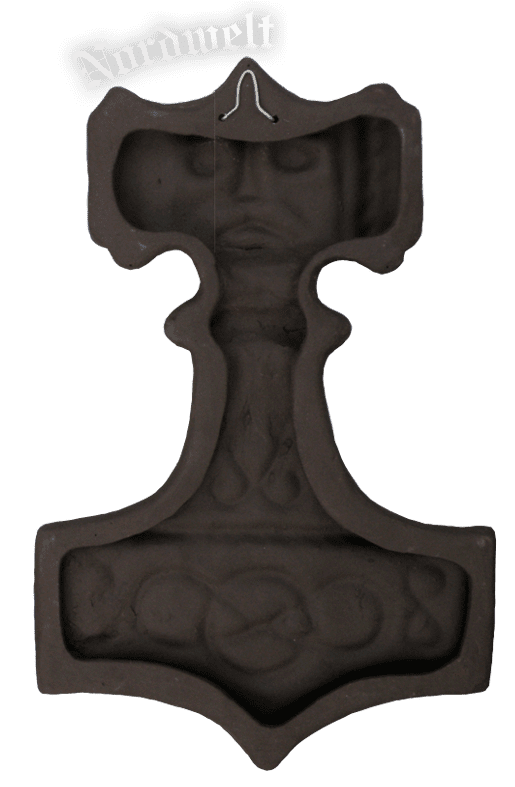 Keramik Thors-Hammer, Mjölnir Thorhammer Wanddekoration