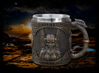 Kelch Becher Valkyria Walküre Odins Jungfrau Schildmaid Schlachtjungfer Schildjungfer Polyresin