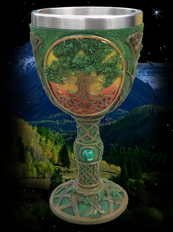 Kelch Lebensbaum Yggdrasil Weltenesche 