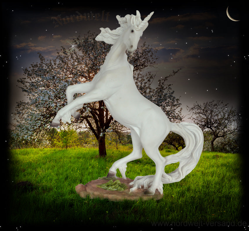 Einhorn Fabelwesen Avalon Apfelinsel indogermanisch nordische Mythologie