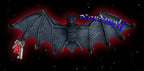 Fledermaus Schlüsselbrett Schlüsselhaken Polyresin Gothik Vampirfledermaus